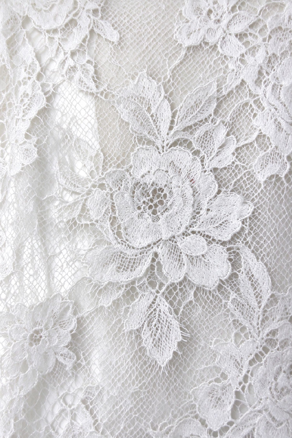 Ivory Lace Cropped Blouse