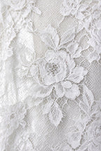 Ivory Lace Cropped Blouse