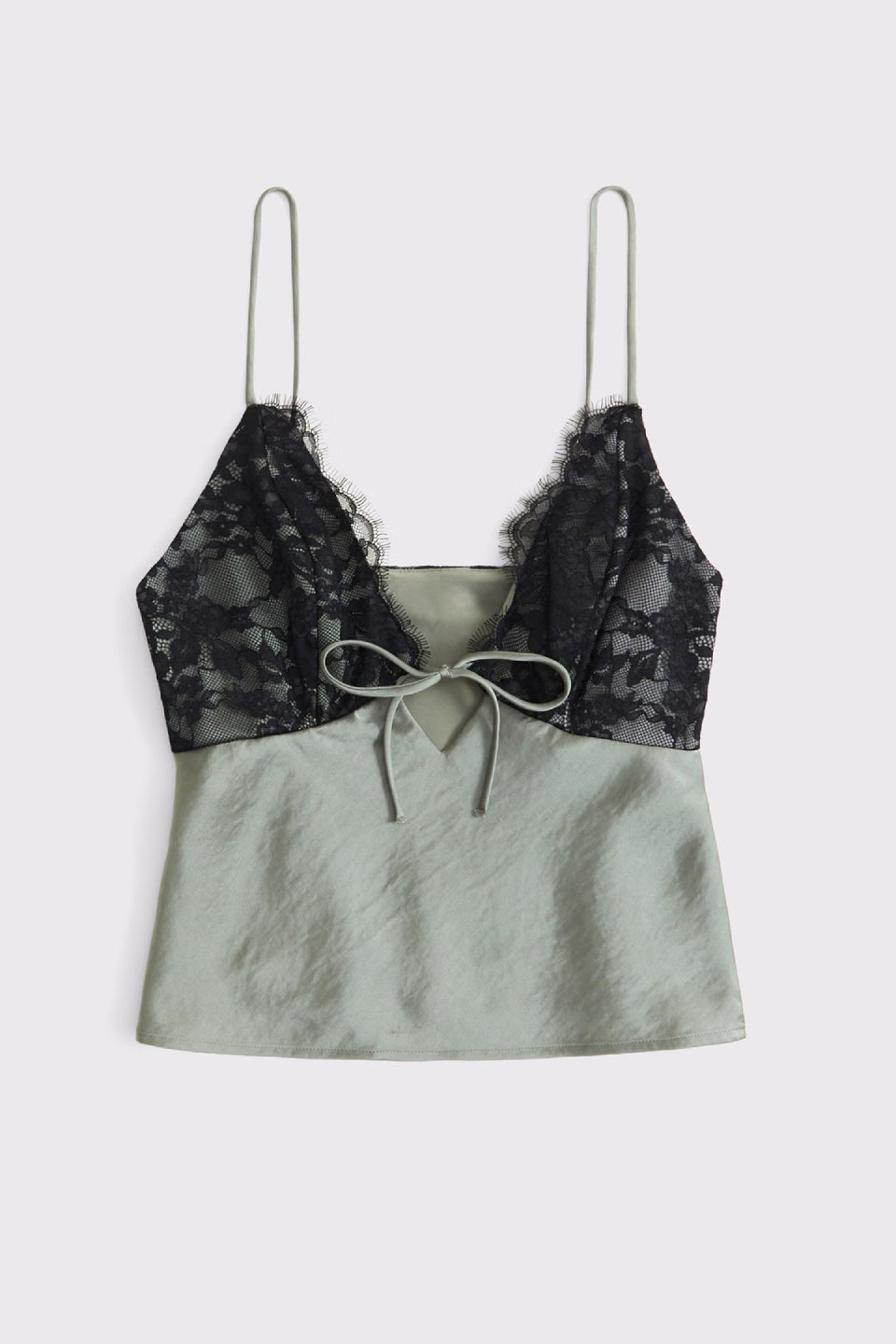 Sage Green Lace Cami Top